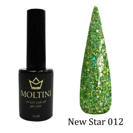 Moltini, Гель-лак New Star 12 Moltini, Гель-лак New Star 12